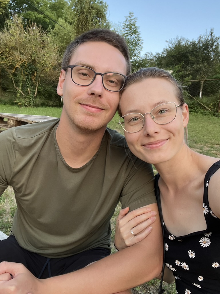 Fotografie nevěsty a ženicha